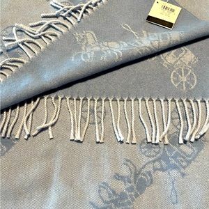 Coach Horse Carriage Print Scarf